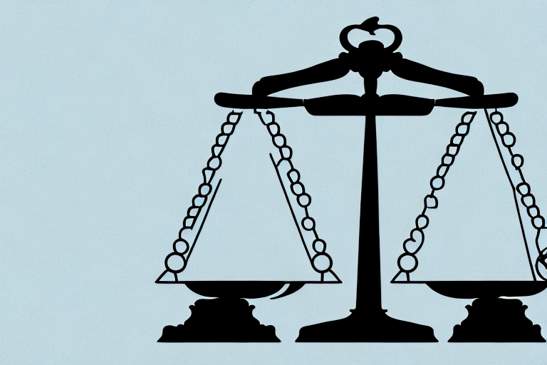 A balanced scale symbolizing justice