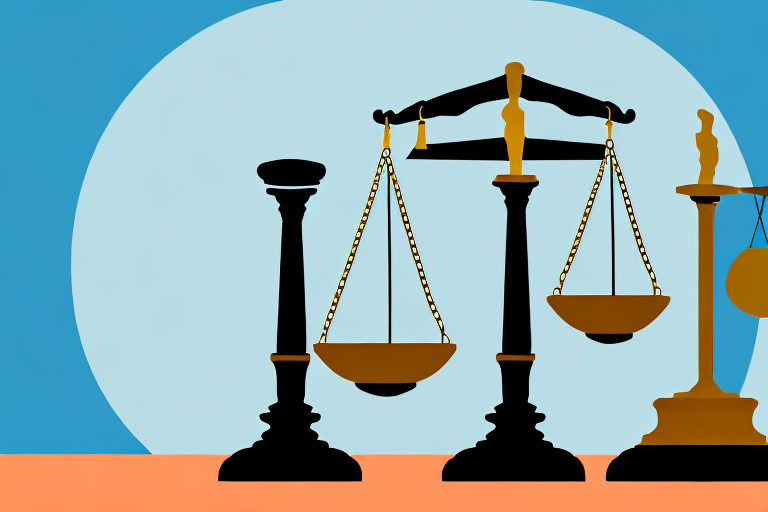 A balanced scale symbolizing justice