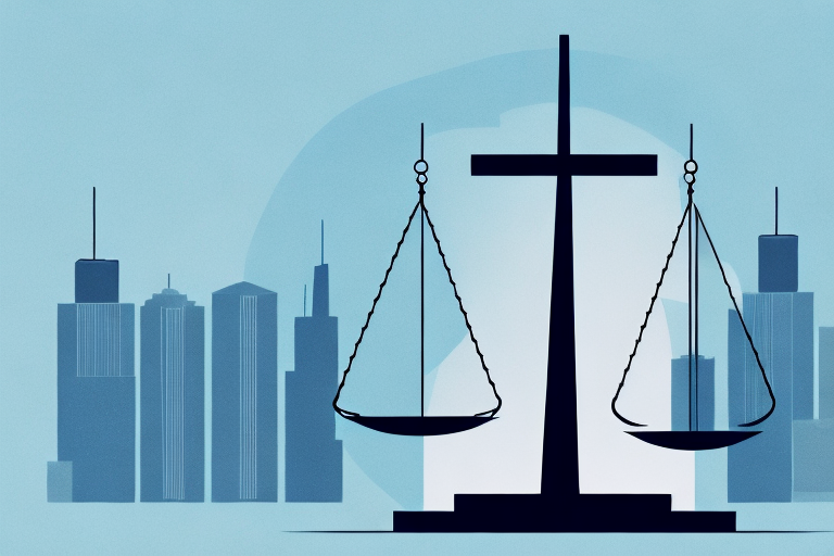 A balanced scale symbolizing justice