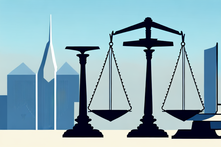 A balanced scale symbolizing justice