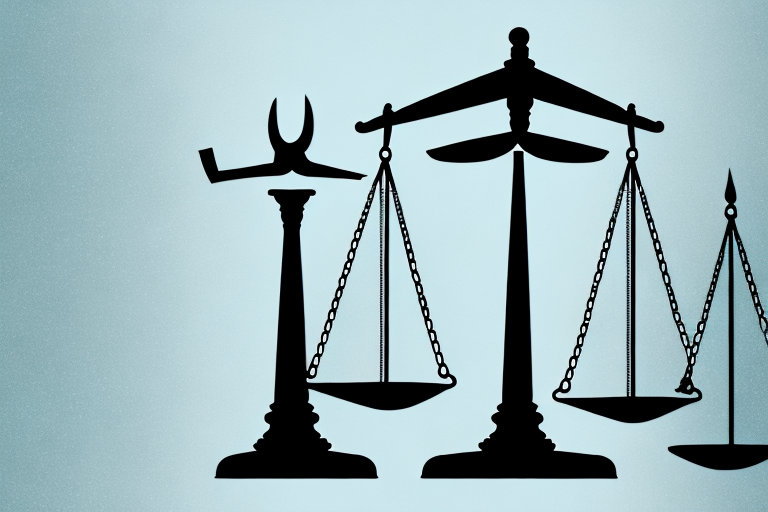 A balanced scale of justice