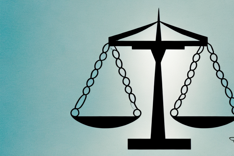 A balanced scale symbolizing justice