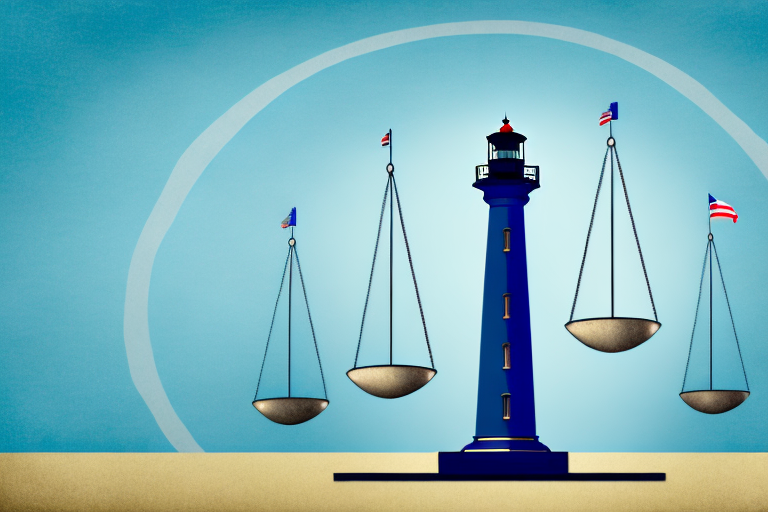 A balanced scale symbolizing justice