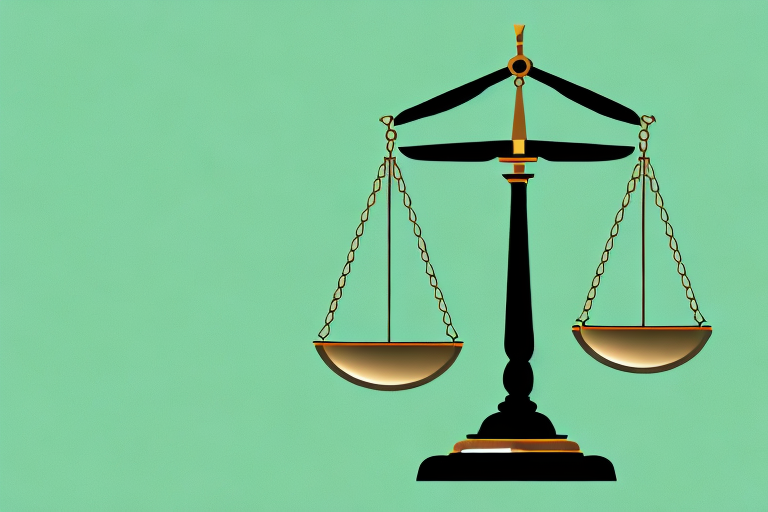 A balanced scale symbolizing justice