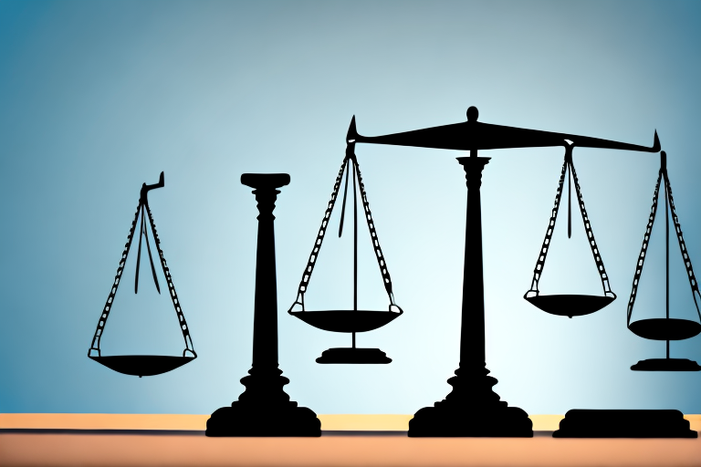 A balanced scale symbolizing justice