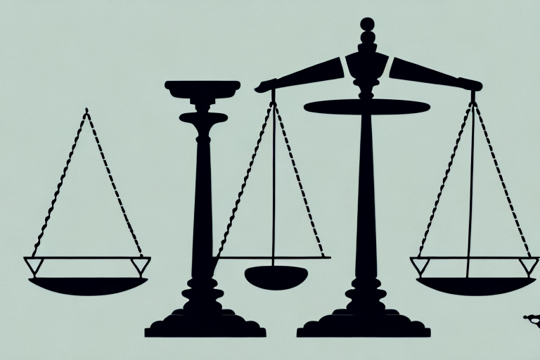 A balanced scale symbolizing justice