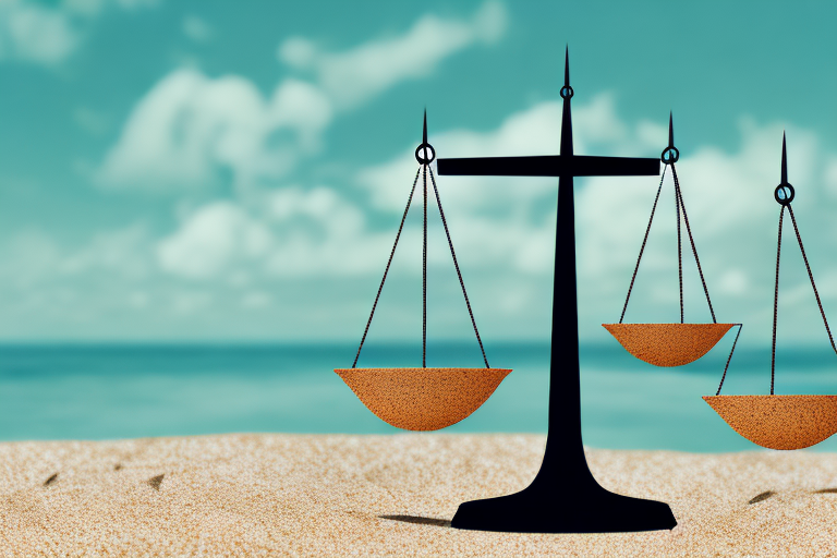 A balanced scale