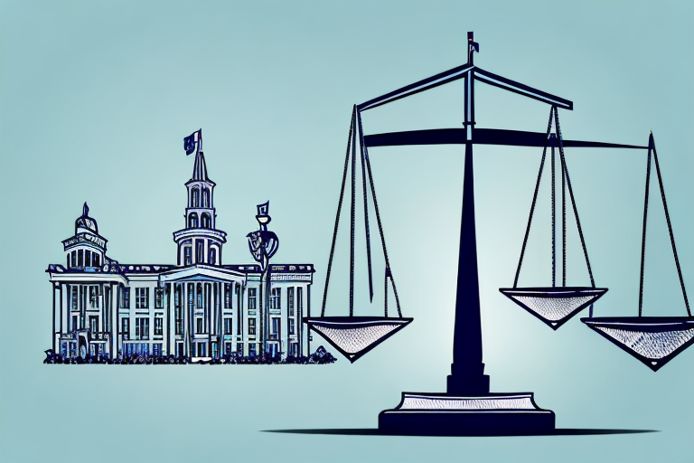 A balanced scale symbolizing justice