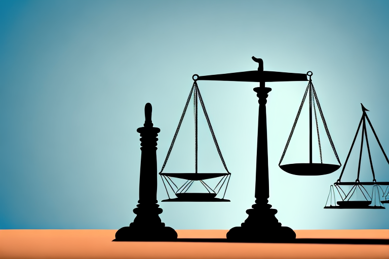 A balance scale symbolizing justice