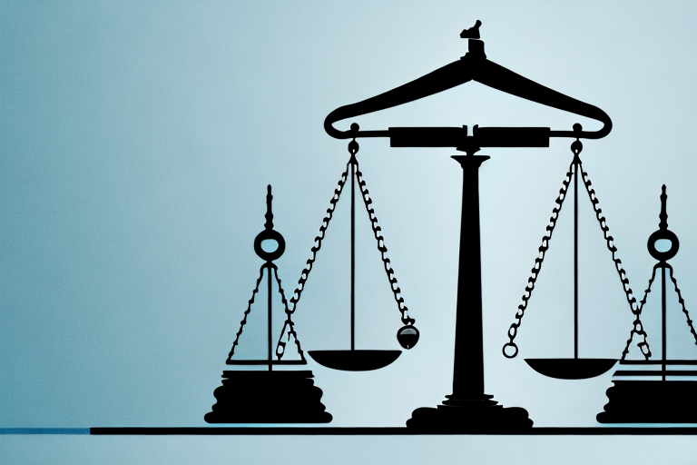 A balanced scale symbolizing justice