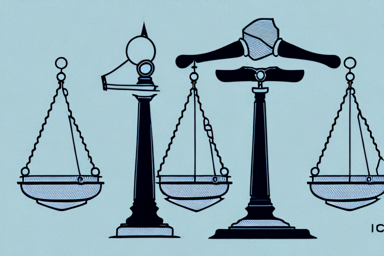 A balanced scale signifying justice