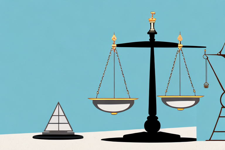 A symbolic balance scale
