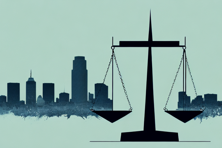 A balanced scale symbolizing justice