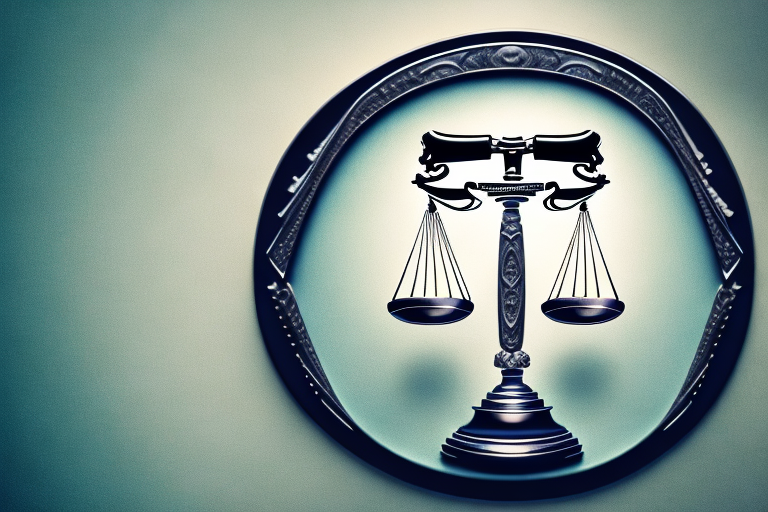 A symbolic balance scale