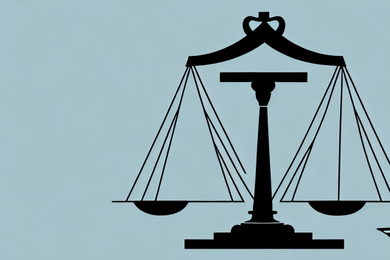 A balanced scale symbolizing justice
