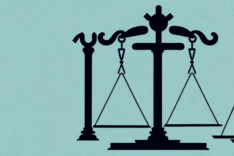 A balanced scale symbolizing justice