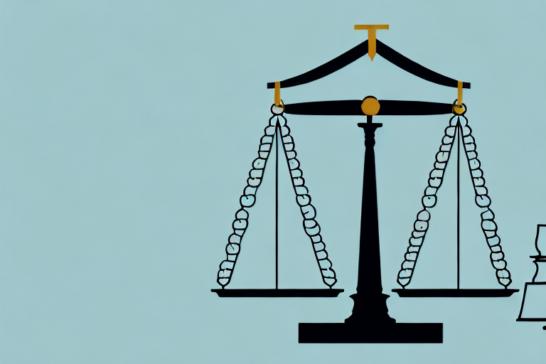 A balanced scale symbolizing justice