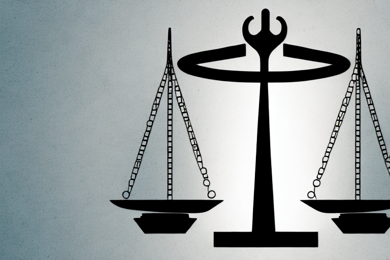A balanced scale