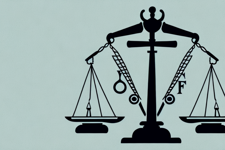 A symbolic balance scale