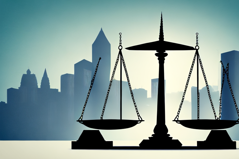 A balanced scale symbolizing justice