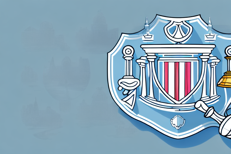 A gavel and a protective shield