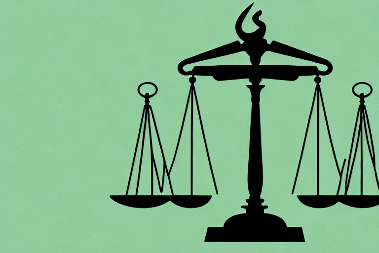 A balanced scale symbolizing justice