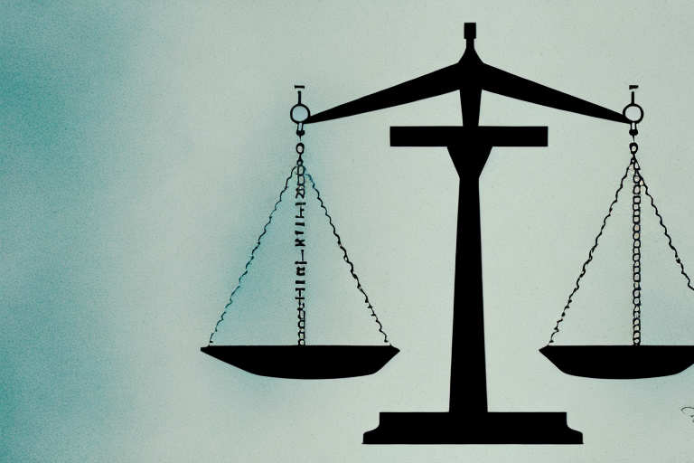 A balanced scale