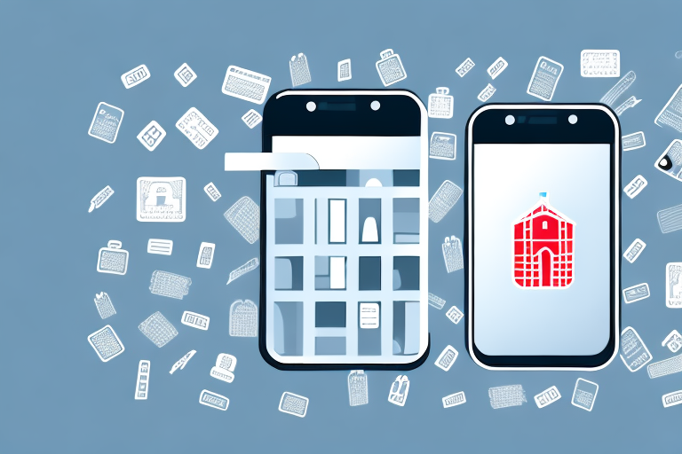 A shield protecting a locked safe filled with symbolic icons of personal information such as a house
