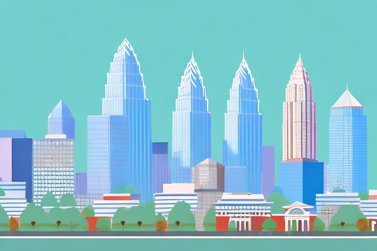 A cityscape of charlotte