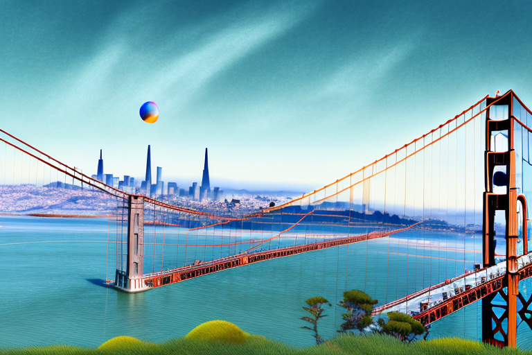 The iconic san francisco skyline