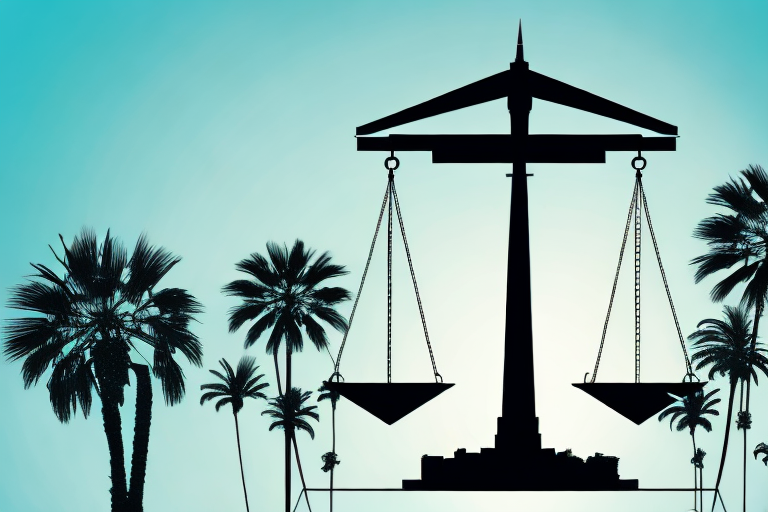 A balanced scale symbolizing justice