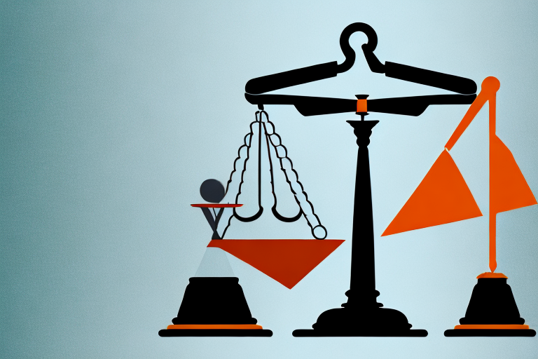 A balanced scale symbolizing justice