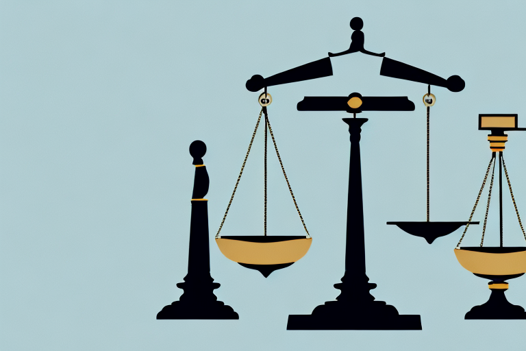 A balanced scale symbolizing justice