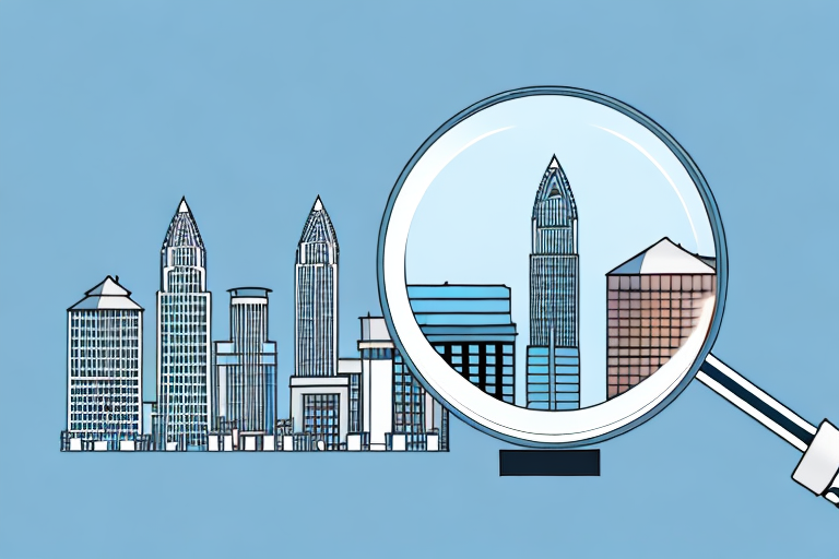 The cityscape of raleigh