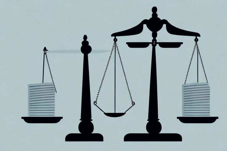 A symbolic balance scale