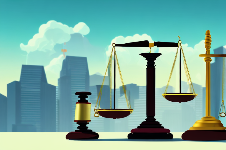 A balanced scale symbolizing justice