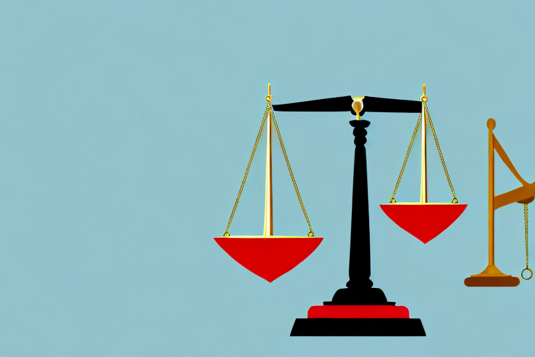 A balanced scale of justice
