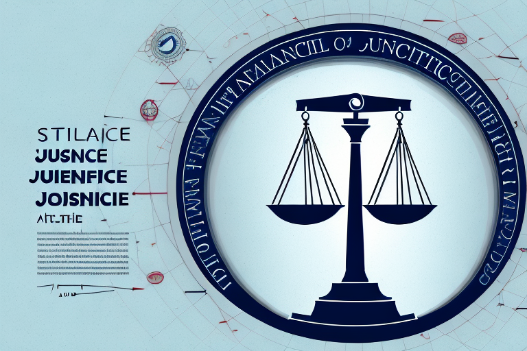 A balanced scale symbolizing justice