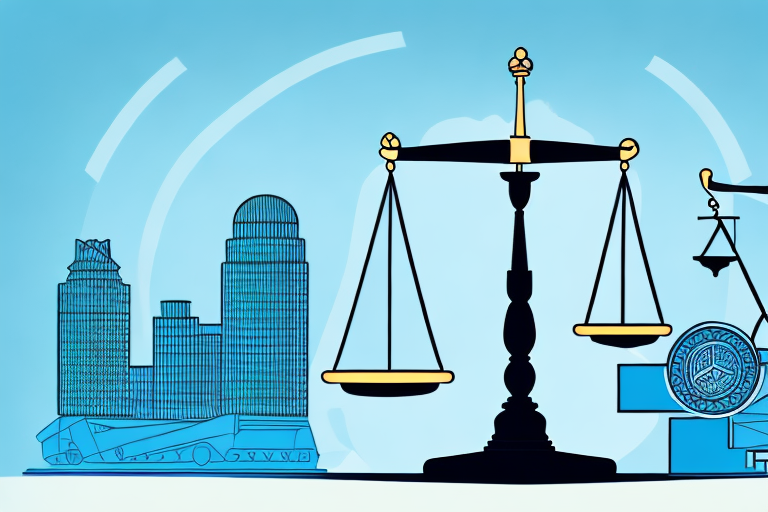 A symbolic balance scale