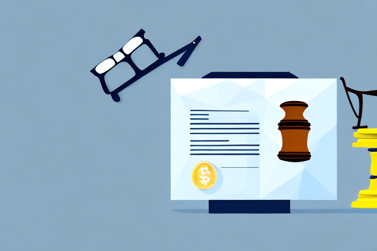 A trust fund document sitting on a scale