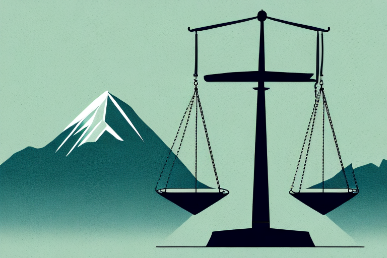 A balanced scale representing justice