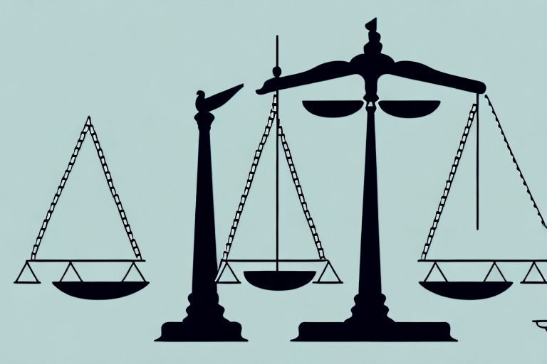 A balanced scale symbolizing justice