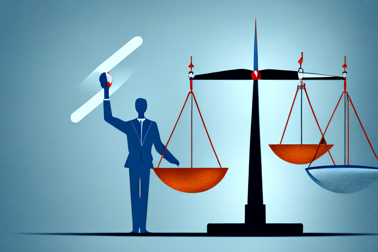A car accident scene in sacramento with a balance scale symbolizing justice in the foreground