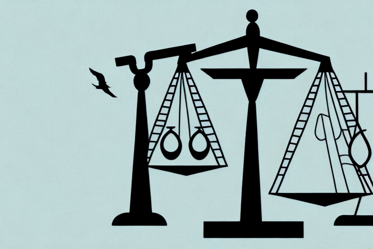 A balanced scale symbolizing justice