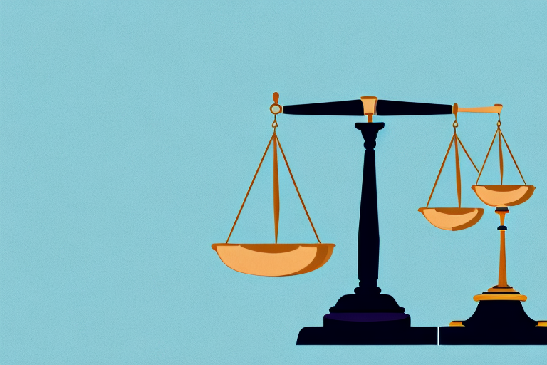 A balanced scale with a car on one side and a gavel on the other