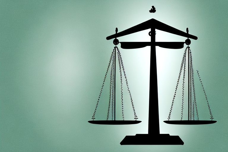 A symbolic balance scale