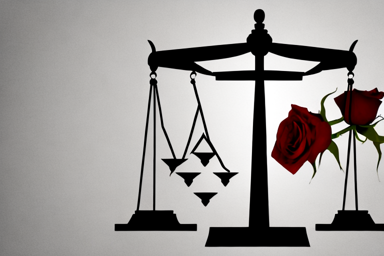 A balanced scale symbolizing justice