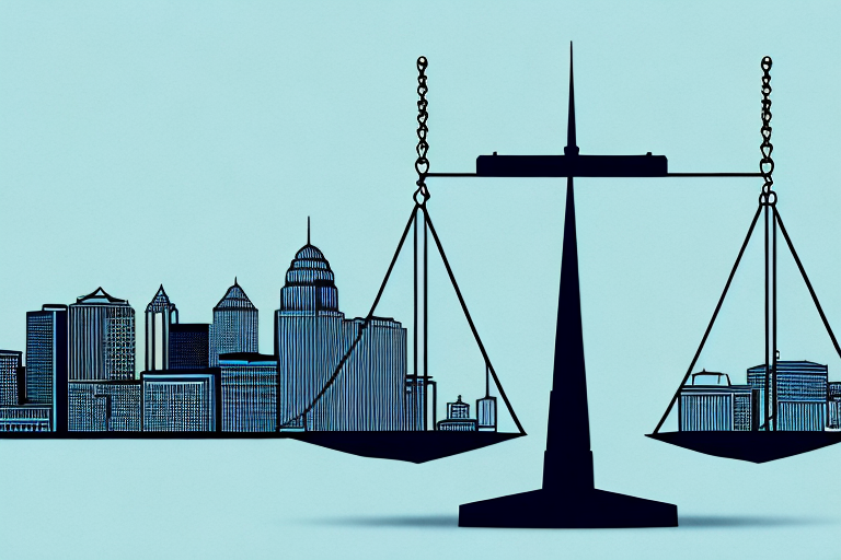 A balanced scale symbolizing justice