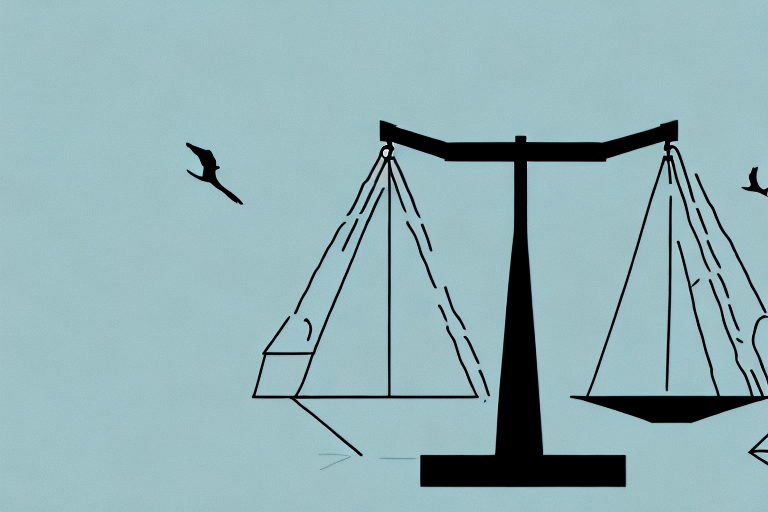 A balanced scale symbolizing justice