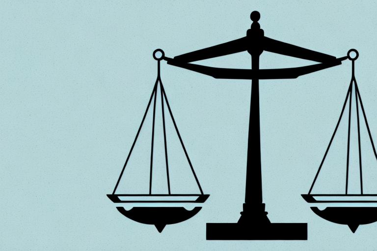 A balanced scale symbolizing justice